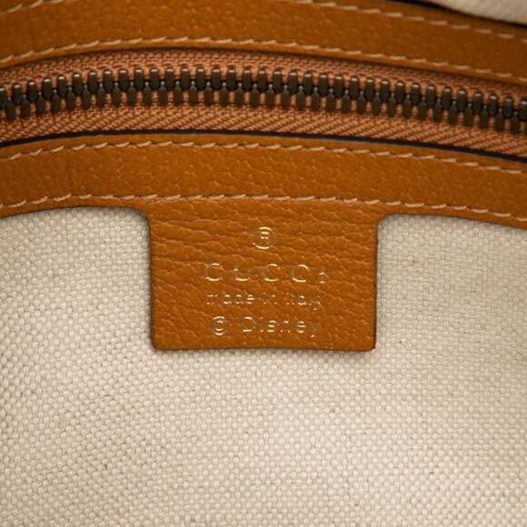 Gucci x Disney Mickey Mouse GG Supreme Body Bag/Waist Bag 602695 Brown Multic... - Picture 5 of 7